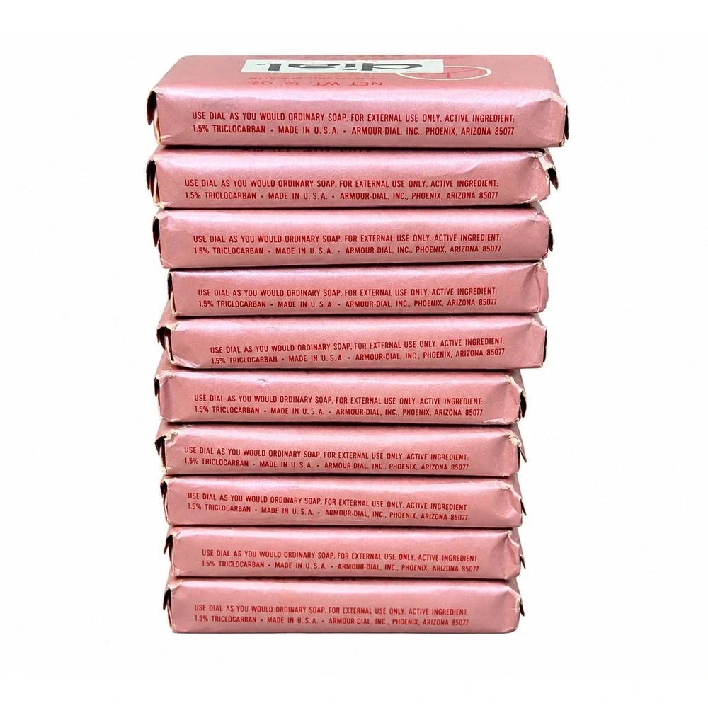 Vintage Dial Bar Soap Pink Deodorant & Beauty Bars 1/2 oz NOS Sealed- Lot of 58